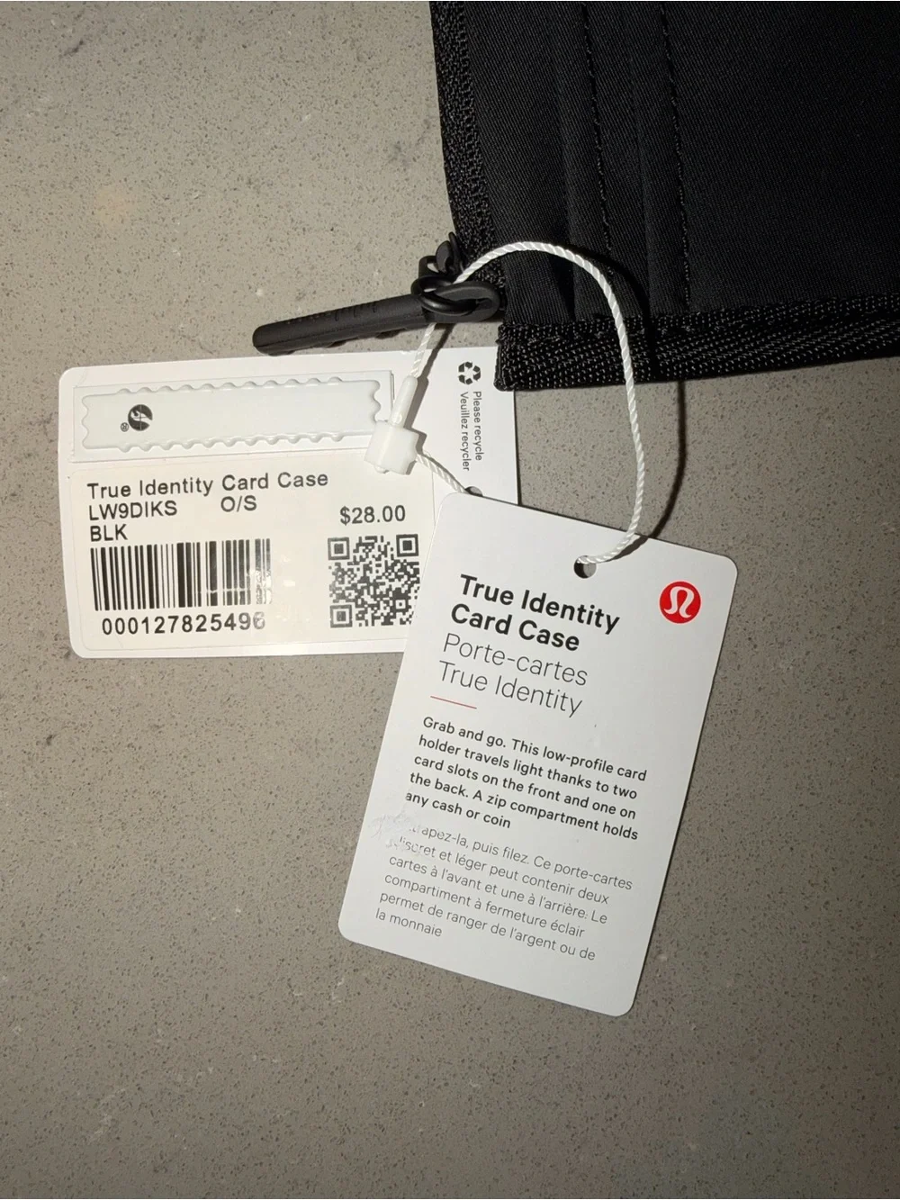 lululemon athletica compact card